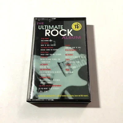 The Ultimate Rock Album (1992, Cassette) Led Zeppelin, The Who, Traffic, Tested - Image 1 of 4