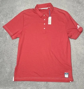 NWT Travis Mathew Red Polo Durable Soft Feel Performance Golf Shirt Men XL - Picture 1 of 11