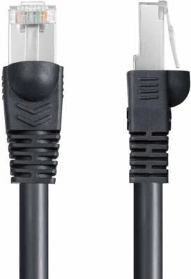 200FT Cat6 Direct Burial Grounded Outdoor UV Solid Network Ethernet Cable Cord - Image 1 of 4