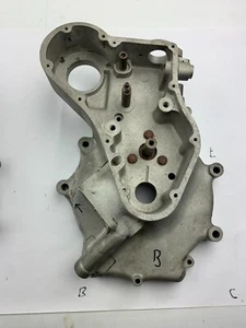 VELOCETTE RIGHT SIDE CRANK CASE DAMAGED - Picture 1 of 4