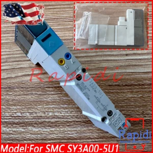 1PCS For SMC Solenoid Valve SY3A00-5U1 SY3A005U1 4-Position Dual 3-Port 24VDC US - Picture 1 of 8