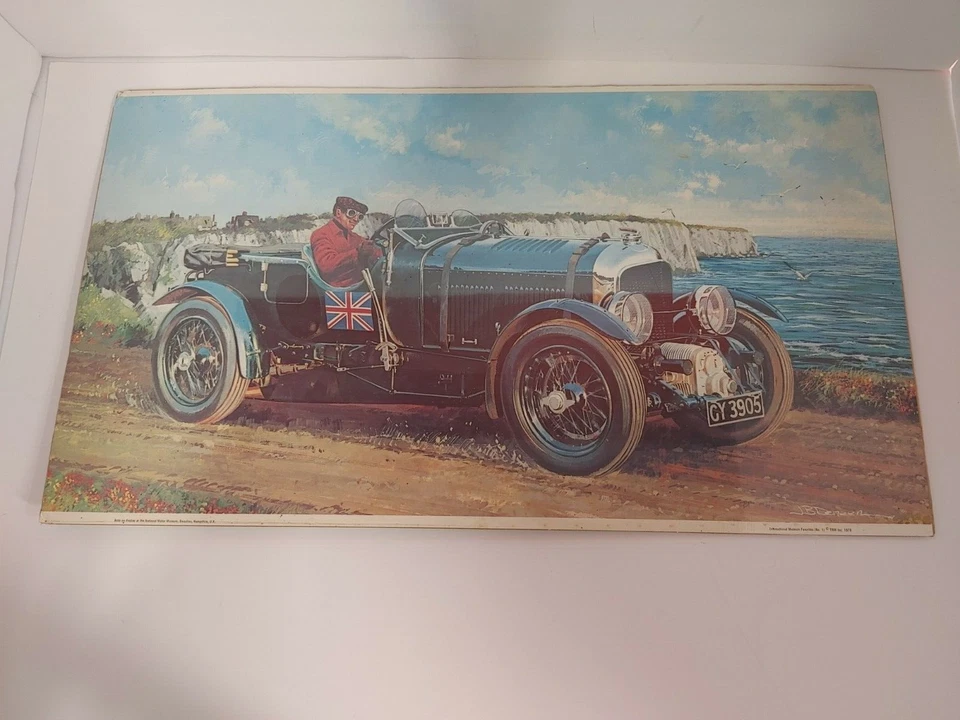 1979 J B Deneen Lithograph Print  International Museum Favorites #1 Bentley - Image 1 of 4