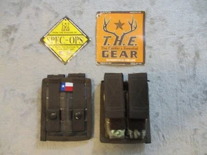 Spec Ops Brand Double Magazine Utility Pouch Green Camo Molle Texas Hunt Co 3462 - Picture 1 of 24