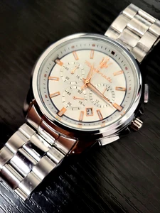 🔥NEW AUTHENTIC Maserati Competizione Chronograph Men's Watch - Picture 1 of 4