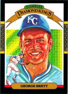 1987 Donruss #15 George Brett Royals DK 