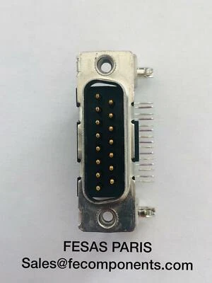 DB15 D-Sub Male (PCB Mount, VGA Port, Connector Interface) [Set of 10Pcs] - Image 1 of 2