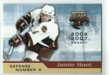 2006-07 Hershey Bears (AHL) Jamie Hunt