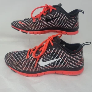 Nike Free TR Fit 4 sportlicher Damen-Trainingsschuh schwarz weiß Größe 6 - Bild 1 von 7