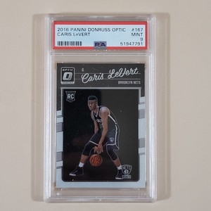 2016 Panini Donruss Optic Caris Levert Rookie PSA 9