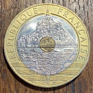 PIECE DE 20 FRANCS SAINT MICHEL 1993 (1030) - Picture 1 of 2