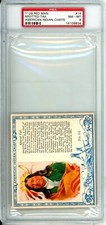 1954 T219 Red Man Indian Chiefs    Spotted Tail #14 PSA 8 Set Break