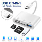 USB C auf SD Kartenleser Typ C Hub Adapter 2TB für MacBook Kamera Android Linux