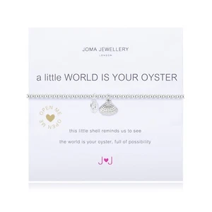 Joma Jewellery a little The World Is Your Oyster bracelet