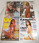 UK Esquire & GQ Lot of 4 2006/7 Issues Cindy Crawford Beyonce Jessica Biel Alba