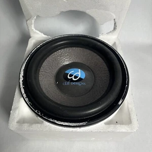 Vintage CLIF DESIGN 12" Single 4 Ohm Schwingspulen-Subwoofer, CD12W New Old Stock - Bild 1 von 9