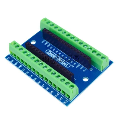 Nano Terminal Adapter for the Arduino Nano V3.0 ATMEGA328P-AU Module Board NEW - Image 1 of 4