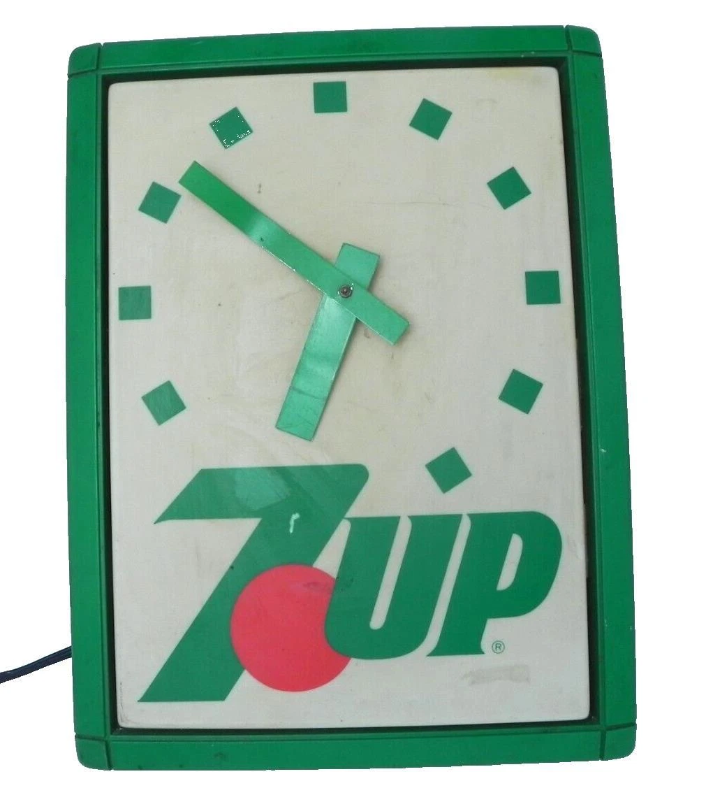 7up Clock Advertising for sale | eBay
