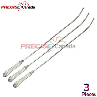 Set Of 3 Sims Uterine Sound Ob Gyne Surgical Instruments 13" Brand New - Image 1 of 2
