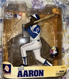 MLB Cooperstown Collection Hank Aaron Atlanta Braves Figure McFarlane New 2008 - Picture 1 of 2