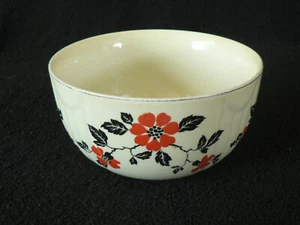 Vintage HALL'S Superior Quality Kitchenware Autumn Leaf BOWL 6.5"~Jewel Tea - Picture 1 of 6