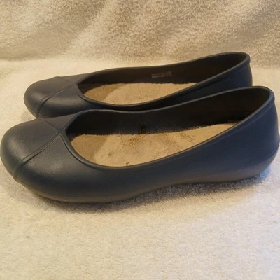 Crocs Shoes Women's Size 8 Lina Iconic Comfort Ballet Flats Navy Slip On - Image 1 of 4