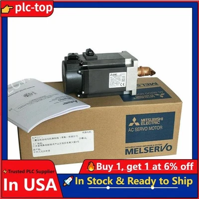 MITSUBISHI HF-KE73W1-S100 AC SERVO MOTOR HFKE73W1S100 New Fast Shipping - Image 1 of 3