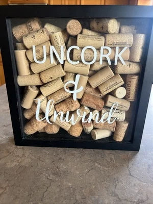 Marco soporte corcho madera decorativo Foto 1 de 4