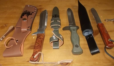 3 x Jagdmesser  Militärmesser - LUFTWAFFE - HEER - MARINE -  - Bild 1 von 4