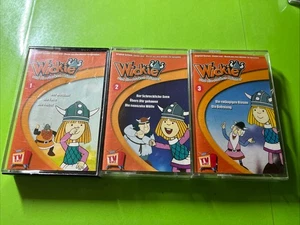 Wickie MC Casetten 3 Stück Teil 1-3  - Bild 1 von 9