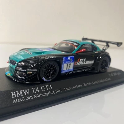 PMA 1/43 BMW Z4 GT3 ADAC 24h Nurburgring 2012 Resin Model #17 Limited 300 pezzi - Immagine 1 di 4