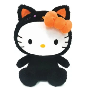 Hello Kitty Black Cat 9.5 inch Plush Toy Doll by Sanrio New with tag - Picture 1 of 2