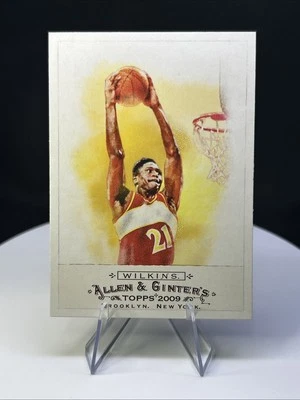 2009 Topps Allen & Ginter Dominique Wilkins Atlanta Hawks #346 - Image 1 of 4