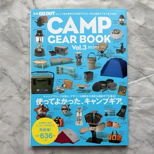 Go Out Camp Gear Book Vol.3 Camping Outdoor Special mini Edition Japan Magazine - Picture 1 of 9