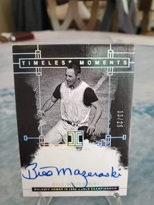 2024 Impeccable Baseball Timeless Moments Bill Mazeriski /25 - Bild 1 von 8