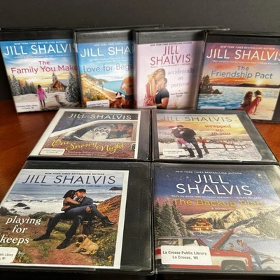 Lot: 8 Jill Shalvis  Audio Book CD Friendship Pact Playing For Keeps Family Make - Image 1 of 4