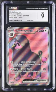 OINKOLOGNE EX 234/198 - POKEMON TCG ULTRA RARE HOLO SCARLET & VIOLET 2023 CGC 9 - Picture 1 of 2