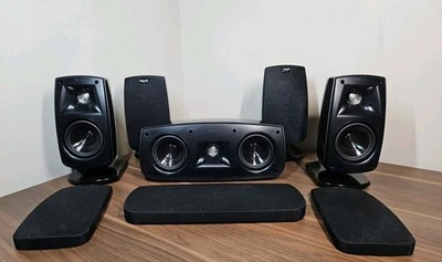 Sistema de altavoces Klipsch Quintet sistema de sonido envolvente de cine en casa de 5 canales Foto 1 de 4