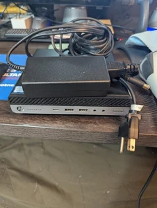 HP ProDesk 600 G3 DM Mini Desktop i5-7500T 2.7GHz 8GB RAM 256GB SSD WiFi Win 10 - Picture 1 of 4