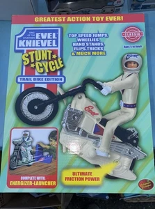NUEVO California Creations Evel Knievel Stunt Cycle Figura Trail Bike Edition 2020 - Imagen 1 de 1