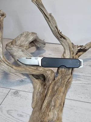 New Bear & Son Aluminum Slip Joint 3 7/8" Closed Folder Black 110BK - Image 1 of 4