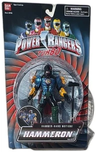 Figura de acción Power Rangers Turbo Hammeron Evil Space Alien Bandai 1997 sin usar, en caja - Imagen 1 de 7