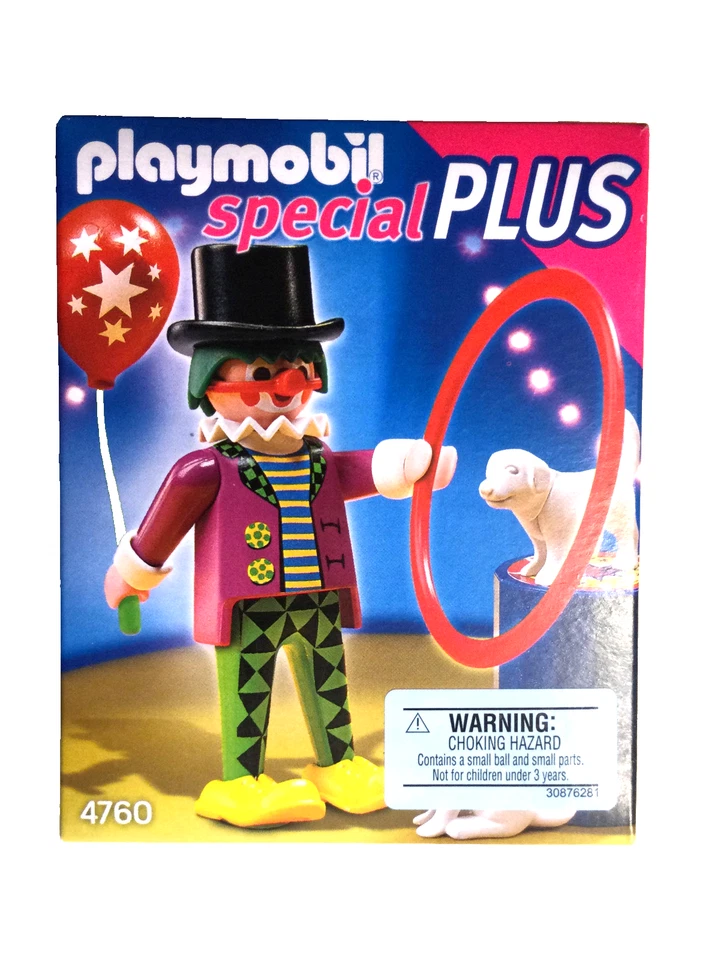 Playmobil # 4760,CIRCUS CLOWN / DOG SHOW,SPECIAL PLUS,NEW IN BOX - Image 1 of 1