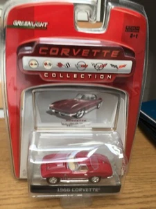 Greenlight 1/64 1966 Corvette Collection rot - Bild 1 von 3