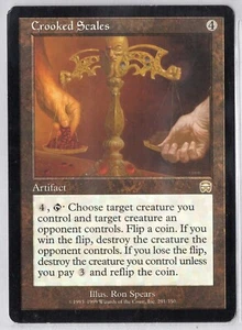 1x Crooked Scales - Mercadian Masques - Light Play - Imagen 1 de 1