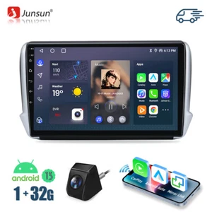 Für Peugeot 2008/208 2013-2017 32G Android 13 Autoradio CarPlay Kam Navi RDS - Bild 1 von 11