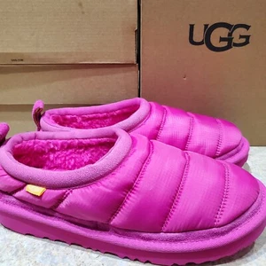 NEW KIDS SIZE 5 ROCK ROSE UGG TASMAN LTA LOAFERS SLIPPERS 1131810K PUFF UPPERS - Picture 1 of 6