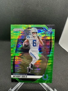 2024 Panini Prizm - Rookies Neon Green Pulsar Prizm #305 Anthony Gould (RC) - Picture 1 of 2