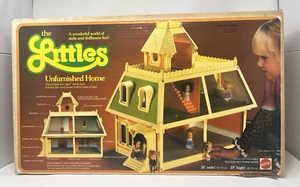 Mattel THE LITTLES Unfurnished Home Victorian Dollhouse Doll House Vintage NEW - Picture 1 of 23