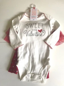 Neu mit Etikett Carter's Just One You Sweet Little Valentine 3M zwei Stück - Bild 1 von 5