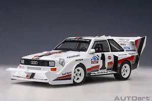 Audi Quattro S1 Pikes Peak Winner 1987 Walter Röhrl AutoArt 88700 1/18 - Imagen 1 de 8